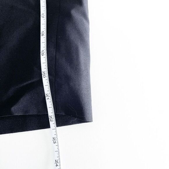 Banana Republic Women's Stretch Straight Pencil Skirt Wool Black Lined Size 2 - Picture 9 of 9